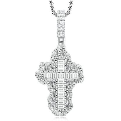 Spiritual Heritage – Moissanite Africa Pendant Necklace for Men & Women