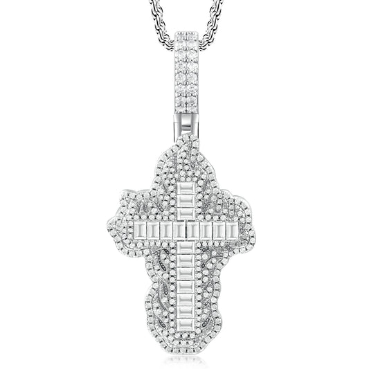Spiritual Heritage – Moissanite Africa Pendant Necklace for Men & Women