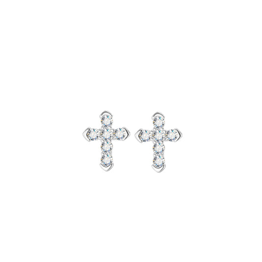 Moissanite Glow Studs – A Gift of Elegance in Sterling Silver