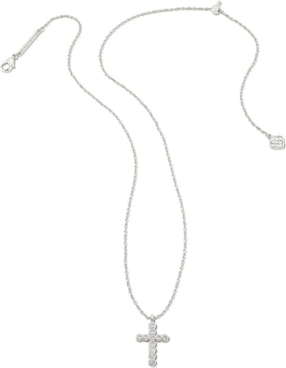 Fthway Cross Crystal Pendant Necklace, Fashion Jewelry for Women